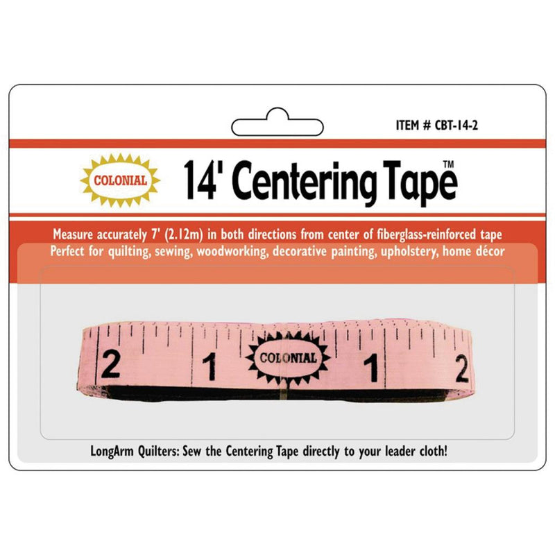 Colonial Centre to Middle Tape Measure