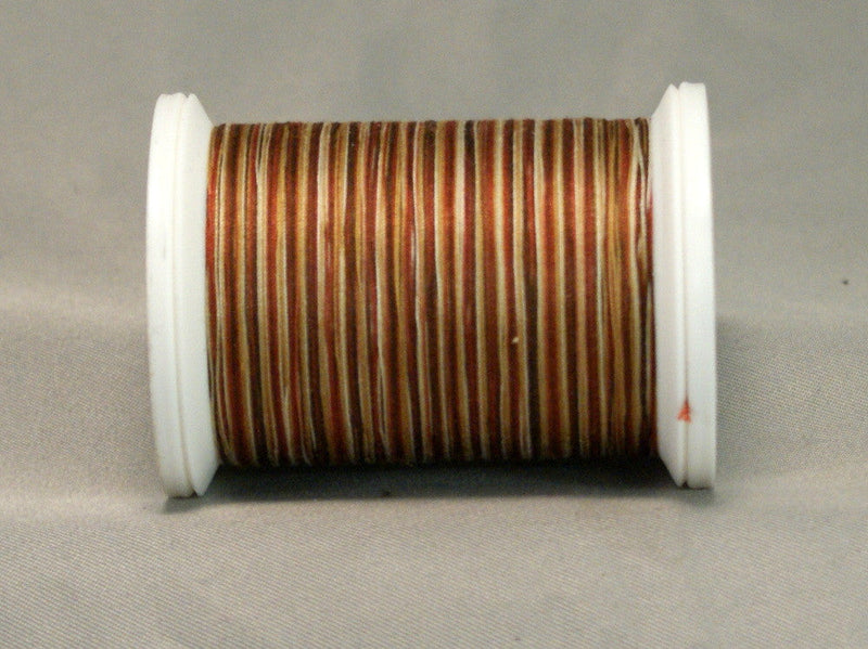 YLI Machine Quilting Thread 40/3 450m Cream To Brown 02V