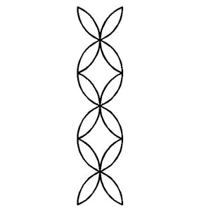 Quilting Creations Stencil 2" Border Design 1