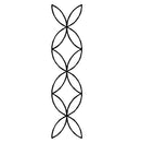 Quilting Creations Stencil 2" Border Design 1