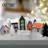 OESD Home for the Holidays Freestanding Houses CD