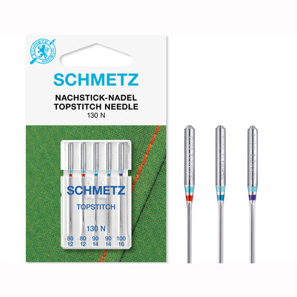 Schmetz Topstitch needles - machine sewing needles - detail view