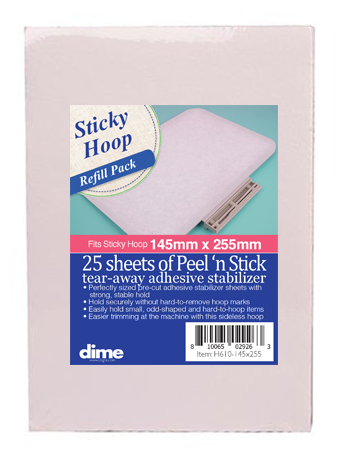 Dime  Peel n Stick for Sticky Hoop