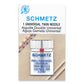 Schmetz Universal Twin Needles up to 4mm