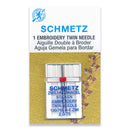 Schmetz Embroidery Twin Needles