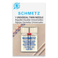 Schmetz Universal Twin Needles up to 4mm