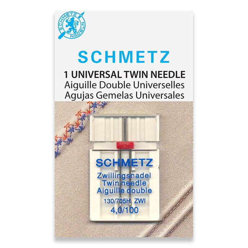 Schmetz Universal Twin Needles up to 4mm