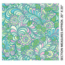 Benartex Amanda Murphy Free Motion Fantasy Mint | Fabric