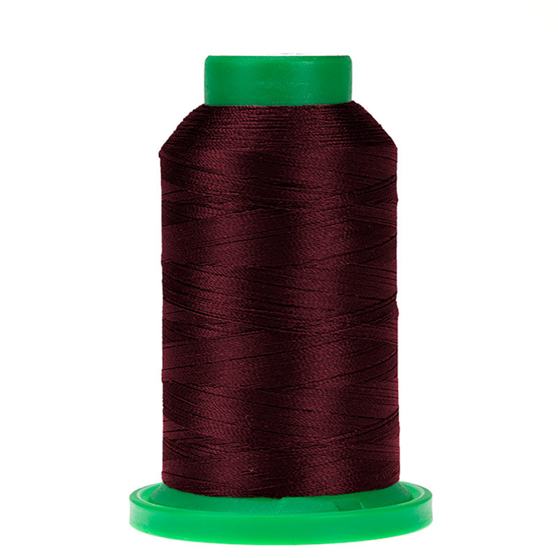 Amann Isacord embroidery thread spool in Beet Red (2115) - 40wt 1000m
