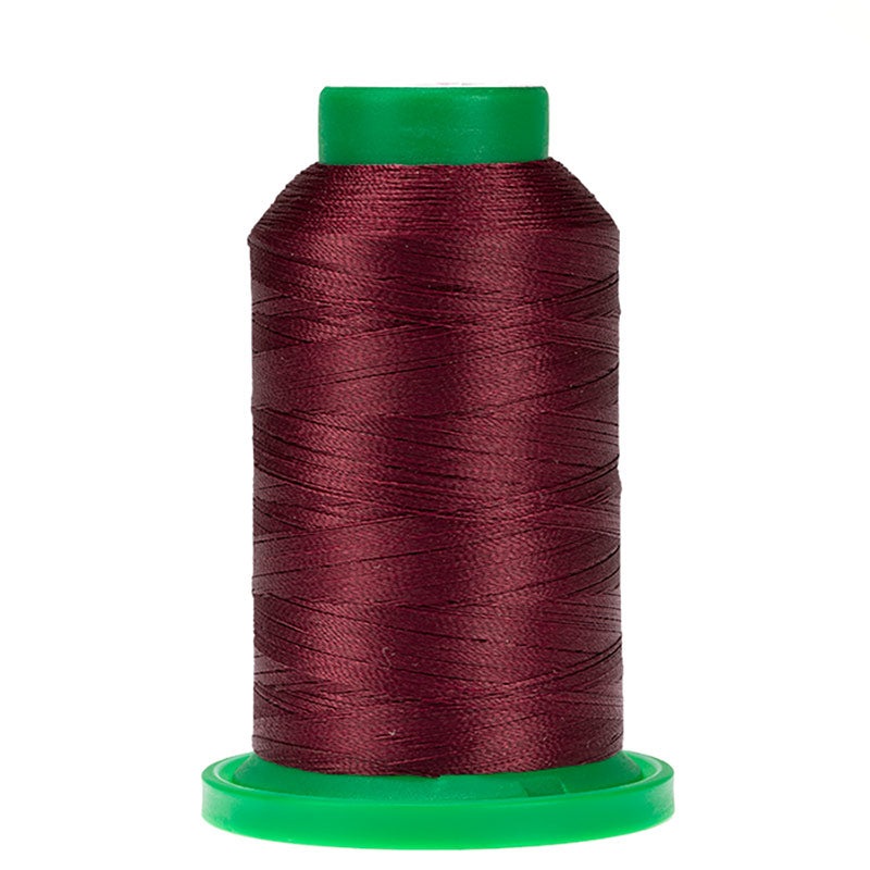 Amann Isacord embroidery thread spool in Claret (2224) - 40wt 1000m