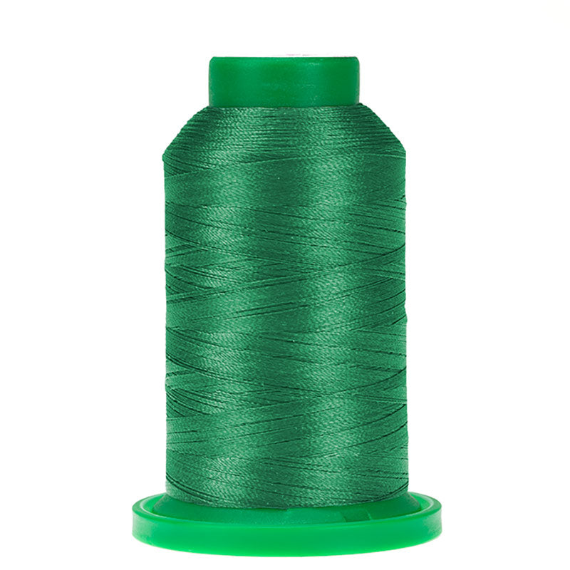 Amann Isacord embroidery thread spool in Kelly (5515) - 40wt 1000m