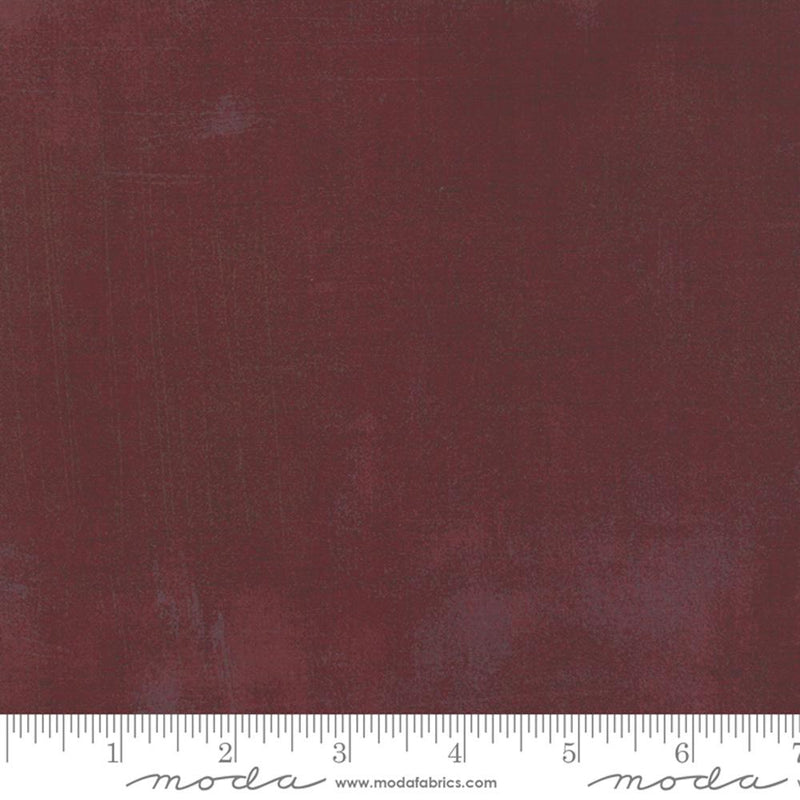 Moda Grunge Basics Cotton Burgundy 297 (0.5m)