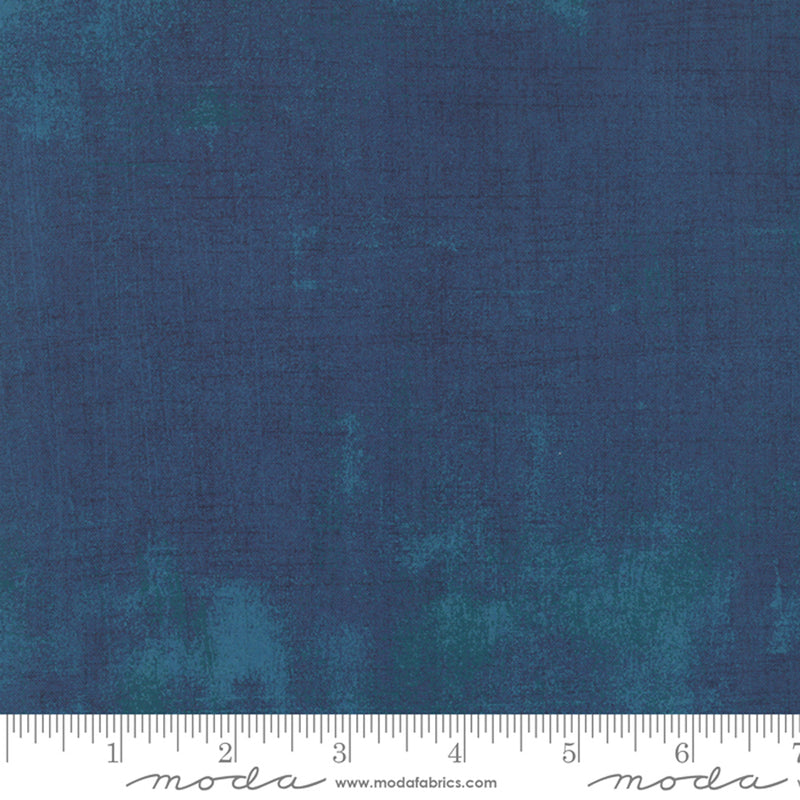Moda Grunge Basics Cotton Prussian Blue 307(0.5m)