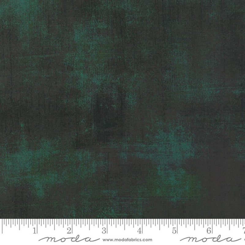 Moda Grunge Basics Cotton Christmas Green 308 (0.5m)