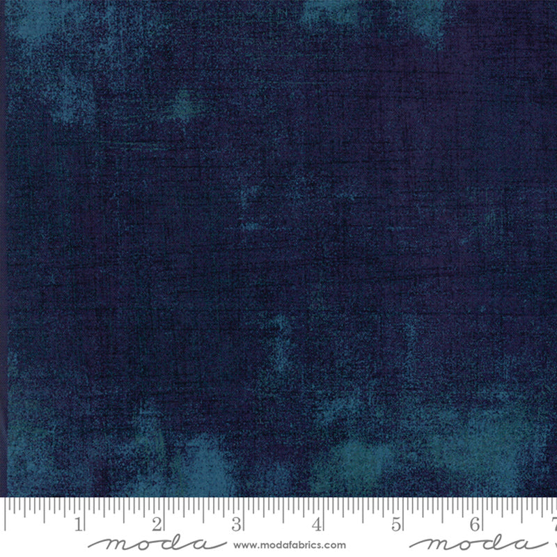 Moda Grunge Basics Cotton Blue Steel 385(0.5m)