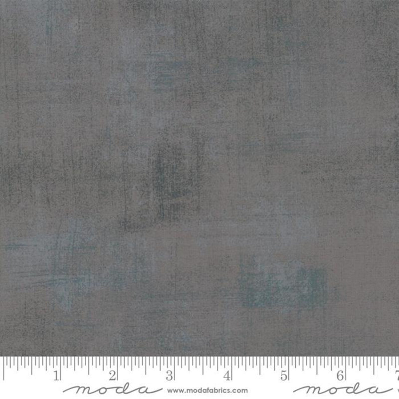 Moda Grunge Basics Cotton Medium Grey 528 (0.5m)