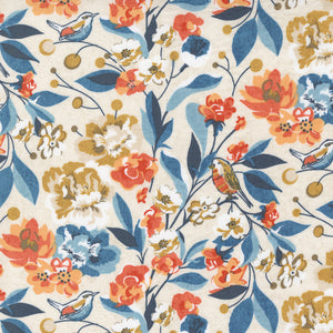 Nutmeg patterned cotton quilting fabric by Moda