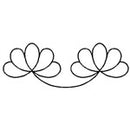 Quilting Creations Stencil 4" Feather Loop Border