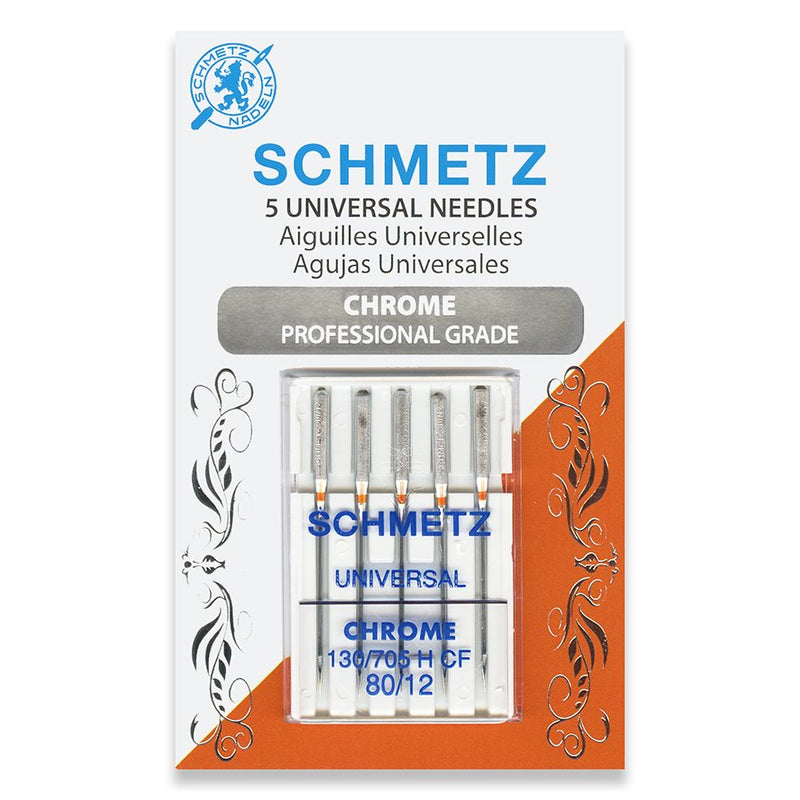 Schmetz Chrome Universal Needles Pack of 5