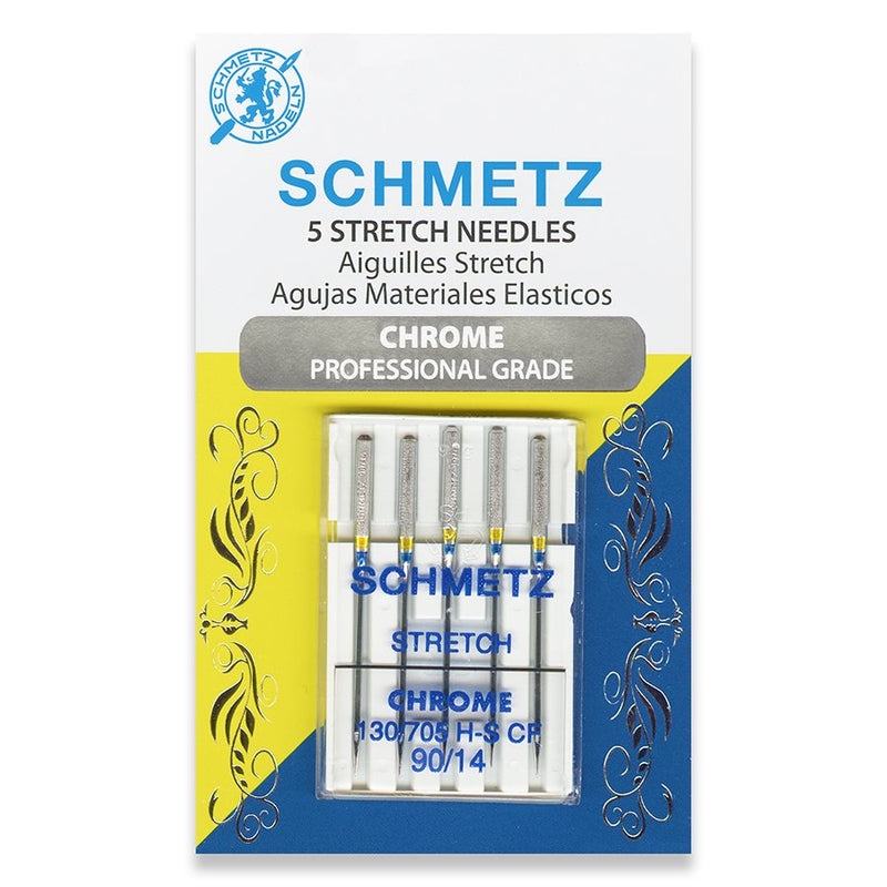 Schmetz Chrome Stretch Needles Pack of 5