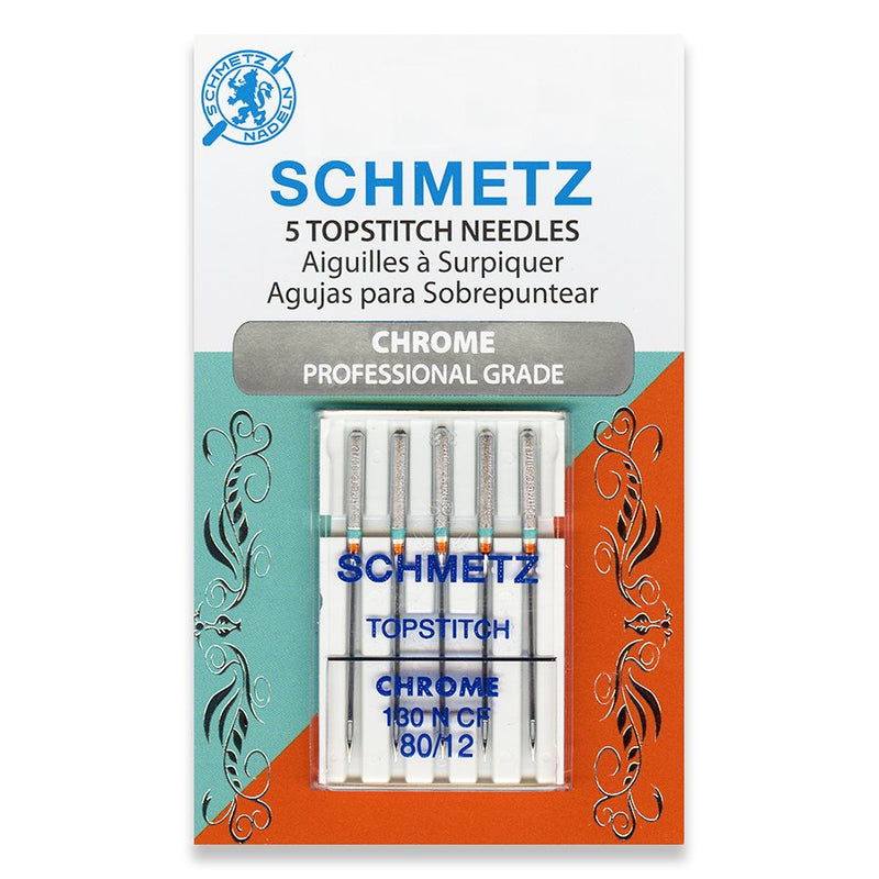 Schmetz Chrome Topstitch Needles Pack of 5