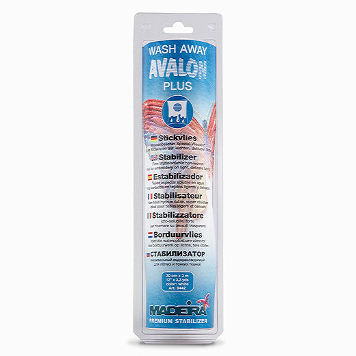 Madeira Wash Away Avalon Plus  Stabilizer 30cm x3m