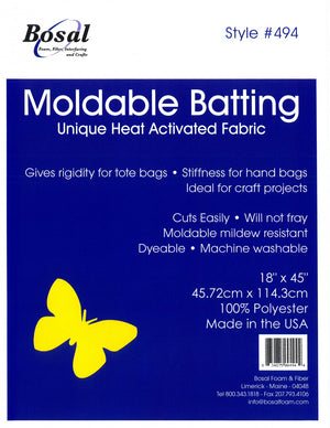 Bosal Mouldable Batting 45" x 18" piece