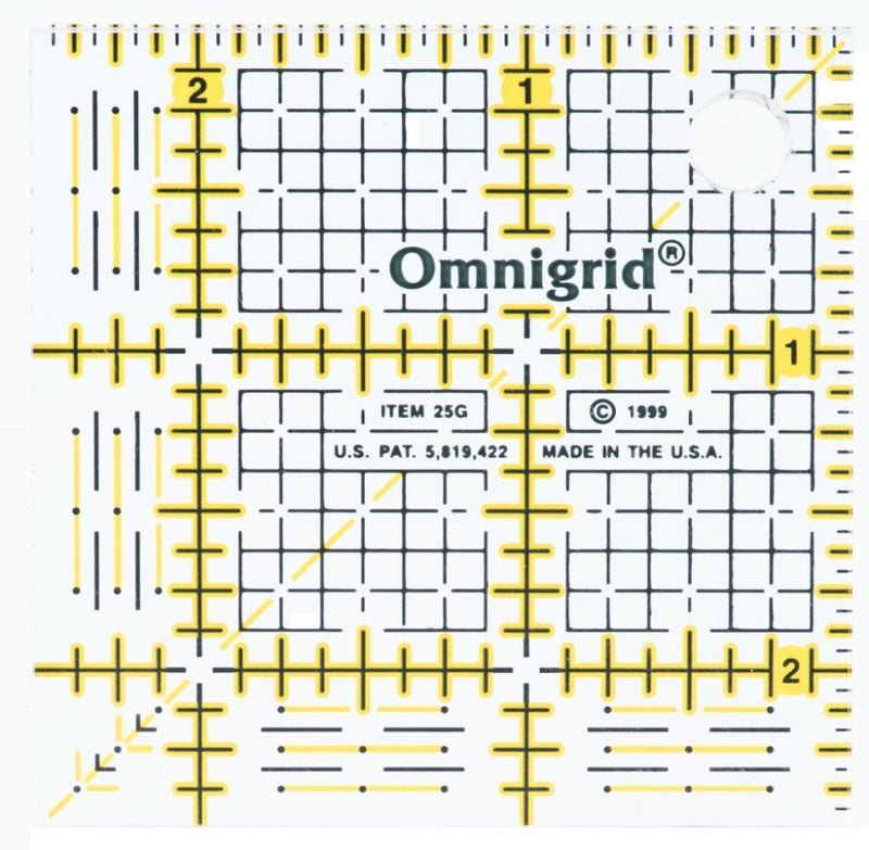 Omnigrid 2½" Square Ruler