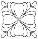 Quilting Creations Stencil 6" Small Design