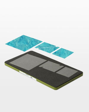 Accuquilt Go! Value Die (Finished 4" Square 2" Square & 2" Half Square Triangle)