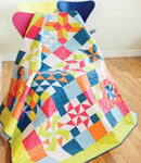 Accuquilt Go! Value Die (Finished 4" Square 2" Square & 2" Half Square Triangle)