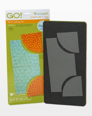 Accuquilt Go! Drunkards Path  (3½" Finished Block)