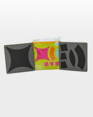 Accuquilt Go! Double Wedding Ring 2 die set  (11½" Finished)