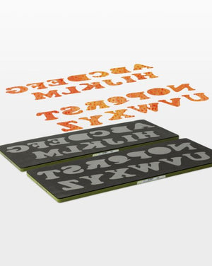Accuquilt Go! Carefree Alphabet Uppercase (2 Die Set)