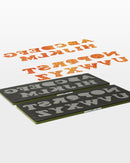Accuquilt Go! Carefree Alphabet Uppercase (2 Die Set)