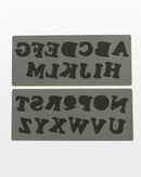 Accuquilt Go! Carefree Alphabet Uppercase (2 Die Set)