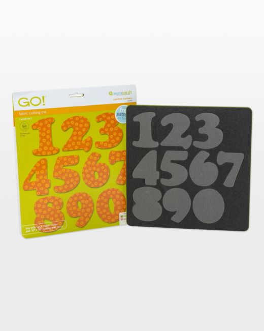 Accuquilt Go! Carefree Numbers