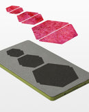 Accuquilt Go! Half Hexagons 2½" 1½"  1" (2¼", 1¼" ¾" Finished Edge)