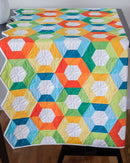 Accuquilt Go! Half Hexagons 2½" 1½"  1" (2¼", 1¼" ¾" Finished Edge)