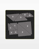 Accuquilt Go! Snail's Trail (8" Finished)