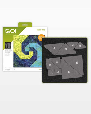 Accuquilt Go! Snail's Trail (8" Finished)