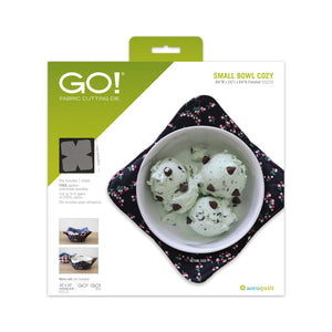AccuQuilt GO! Small Bowl Cozy die - quilting shapes cut with precision and speed