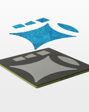 Accuquilt GO! Big Double Wedding Ring (12½" Finished)