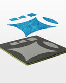 Accuquilt GO! Big Double Wedding Ring (12½" Finished)