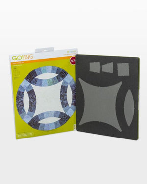 Accuquilt GO! Big Double Wedding Ring (12½" Finished)