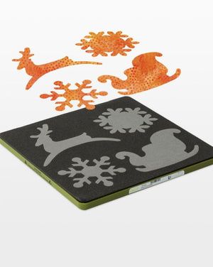 Accuquilt Go! Sleigh & Snowflakes