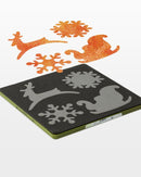 Accuquilt Go! Sleigh & Snowflakes