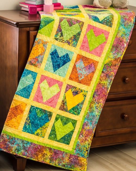 Accuquilt Go! Wonky Heart (6" Finished Size)