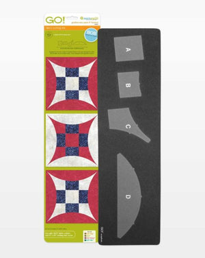 Accuquilt GO! GO! Glorified Nine Patch (9" Finished)