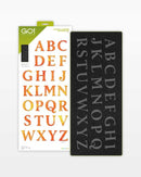 Accuquilt Go! Classic 2" Alphabet Uppercase Set